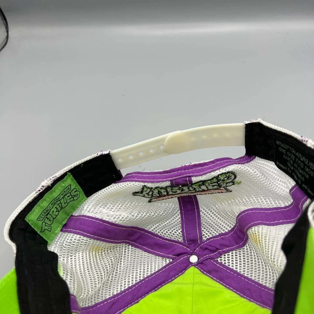 Donatello Teenage Mutant Ninja Turtles Trucker Hat Youth Green Snap Back‎ Cap